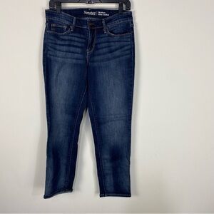 Levi's Modern Slim Cuffed Dark Wash Denim Jeans